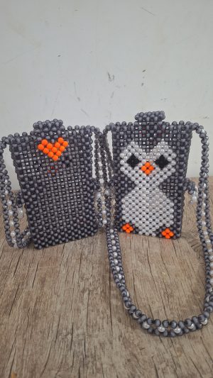Porta celular bichinhos